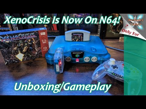 XenoCrisis Is Now Available For The Nintendo 64! - Unboxing/Gameplay