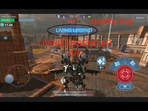 LIVING LEGEND Ao Jun WR with unlimited stealth bug killing all the enemies in the Arena