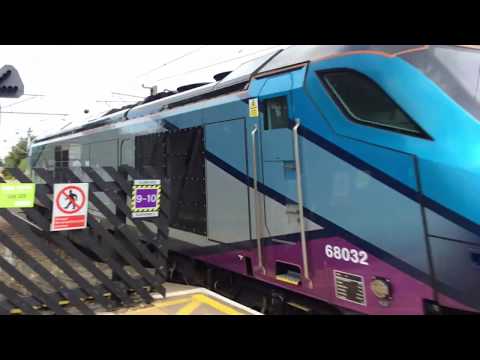 Class 68 Transpennine Express 68032 Destroyer Passing Northallerton For Saltburn with Tones
