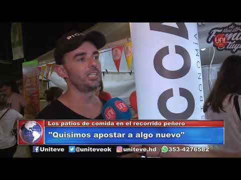 Patios gastronómicos en el recorrido