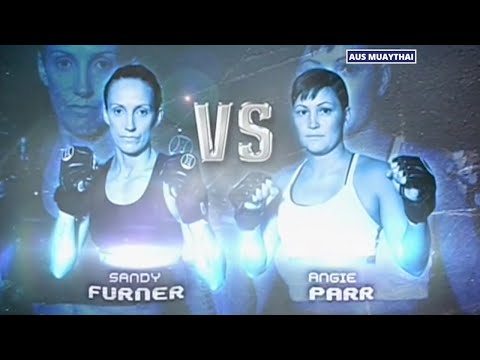 Angie Parr Vs Sandy Furner - Caged Muay Thai 2