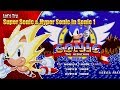 Super Sonic and Hyper Sonic in Sonic 1!?
