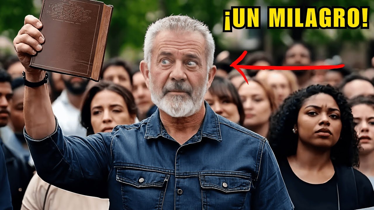 Ateos insultan a Mel Gibson, pero él alza la Biblia y ocurre un MILAGRO
