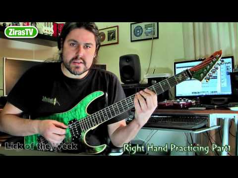 Right Hand Practicing Part1 | Lick of the Week 77