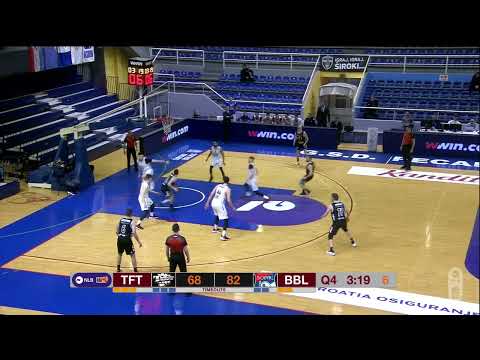 Brilliant thinking by 18-year-old Mihail Stojanov (TFT Mozzart Skopje - Borac WWIN, 8.3.2023)