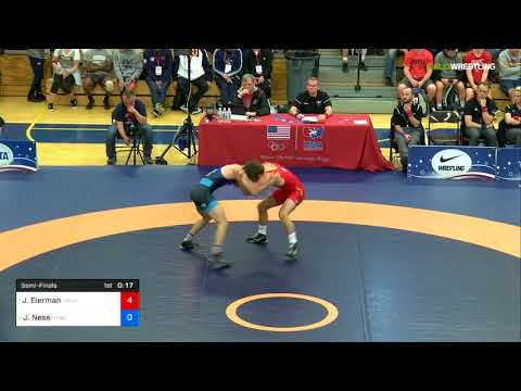 2018 FS WTT Challenge/Senior Men 65 Semi-Finals - Jaydin Eierman (TMWC) Vs. Jayson Ness (Minn).mp4