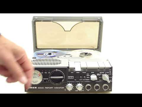 Uher 4000 Report Monitor - excellent portable German Made R2R machine