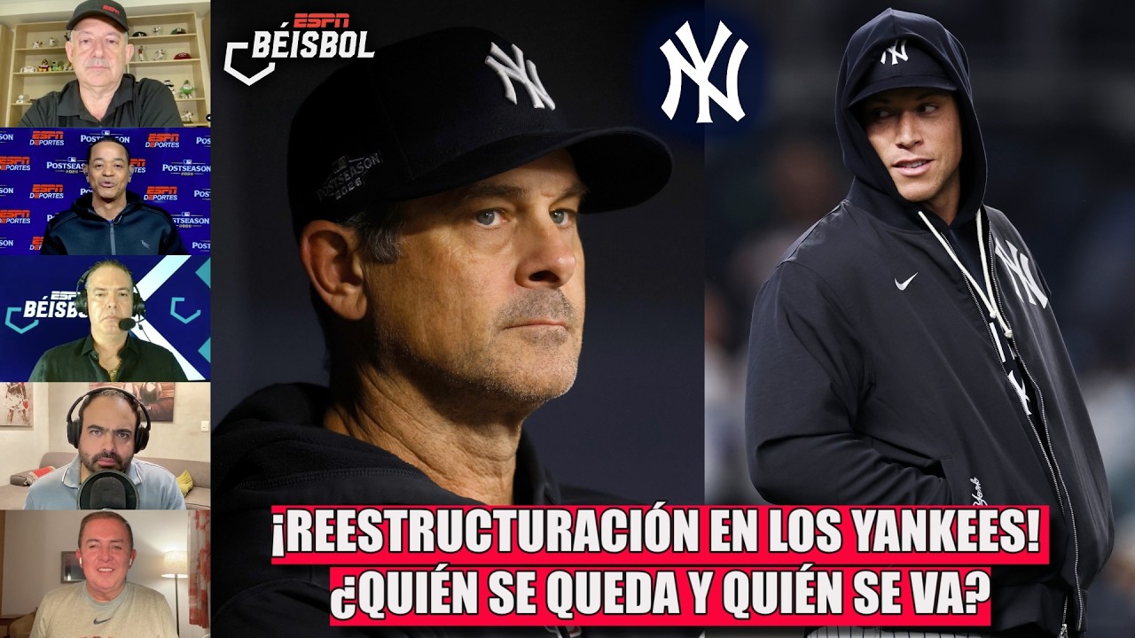 ESTOS SON los CAMBIOS que deben HACER LOS YANKEES tras otro FRACASO en POSTEMPORADA | ESPN Beisbol