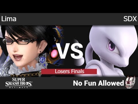 NFA 3 - Lima (Bayonetta, Ness) vs SDX (Mewtwo) Losers Finals - SSBU