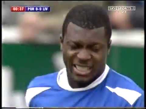 FA Cup 5th round replay Portsmouth v Liverpool 2003/2004