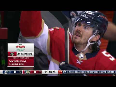 NHL  Jan.11/2022  Vancouver Canucks - Florida Panthers