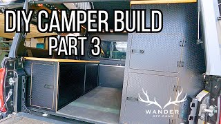 How to build a DIY Truck Camper Interior- Part 3 | TOYOTA TACOMA