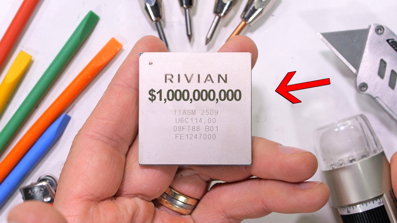 I Broke Rivian's Self Driving Computer Chip -- (Priceless)