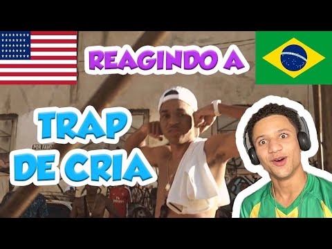 GRINGO AMERICANO REAGE A Kyan "Trap de Cria" 🇧🇷 (Prod. Mu540) - Gringo React / Analise