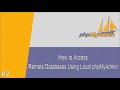 2 How To Access Remote MySQL Databases Using Local PhpMyAdmin PhpMyAdmin Tips And Troubleshooting