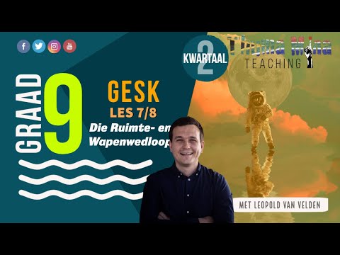Gr 9 SW Geskiedenis | Kwartaal 2 Les 7 | Die Wapenwedloop & Ruimtewedloop