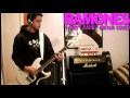 Ramones - I Don't Care guitar cover 