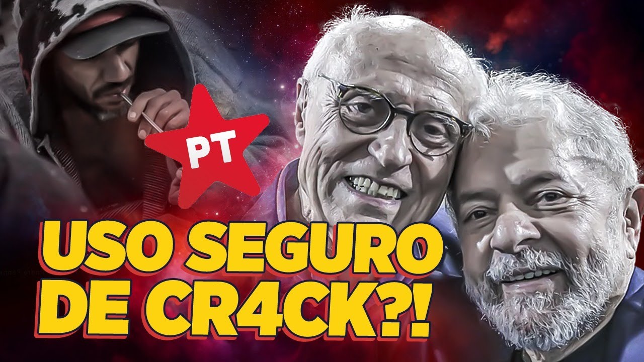 PETISTA quer espaço PÚBLICO para uso de CR4CK