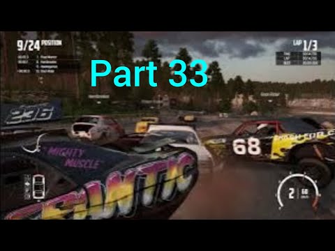 Wreckfest part 33 yall car  faster than my