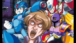 Mega Man X Trio in Castlevania: Dawn of Sorrow