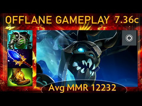 💥 New Patch 7.36c nefrit Visage |KDA - 23 KP - 60%| Offlane Gameplay - Dota 2 Top MMR