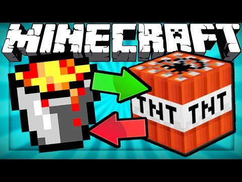 If Lava and TNT Switched Places - Minecraft