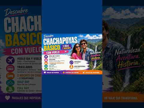 Chachapoyas Básico 3D/2N con vuelo | Gocta y cañones