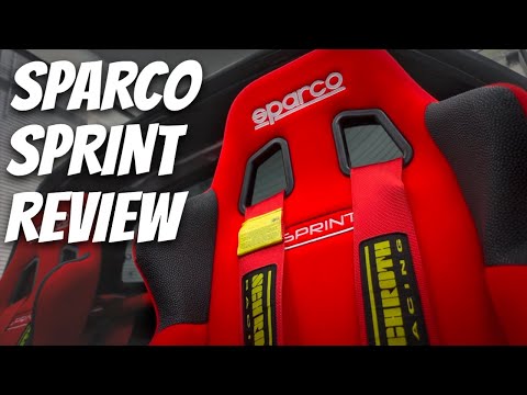 THE Best Racing Seat #sparco #sprint #corvette