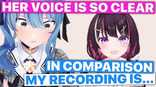 Suisei Changed Mic Due To Comparing Herself With AZKi (Hololive) [Eng Subs]