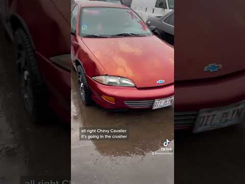 Thumbnail for Quit Playin’ ! This Orange Chevy Cavalier ain’t playin no games at Auto Parts City by orange