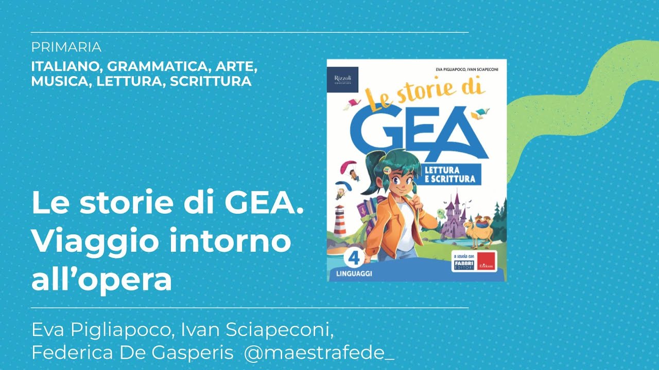 Le storie di GEA_Viaggio intorno all’opera | Eva Pigliapoco, Ivan Sciapeconi, @maestrafede_