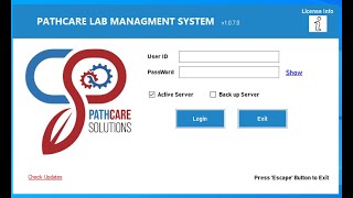 Laboratory Software || Pathcare Solutions Training || How to Login