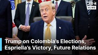 Trump Reacts to De La Espriella’s Victory in Colombia Election, Reveals Phone Call With Him | AC1N