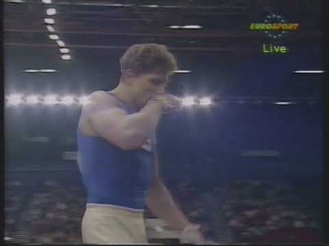 Dimitri Karbanenko (RUS) - Worlds 1993 -  Horizontal Bar Final