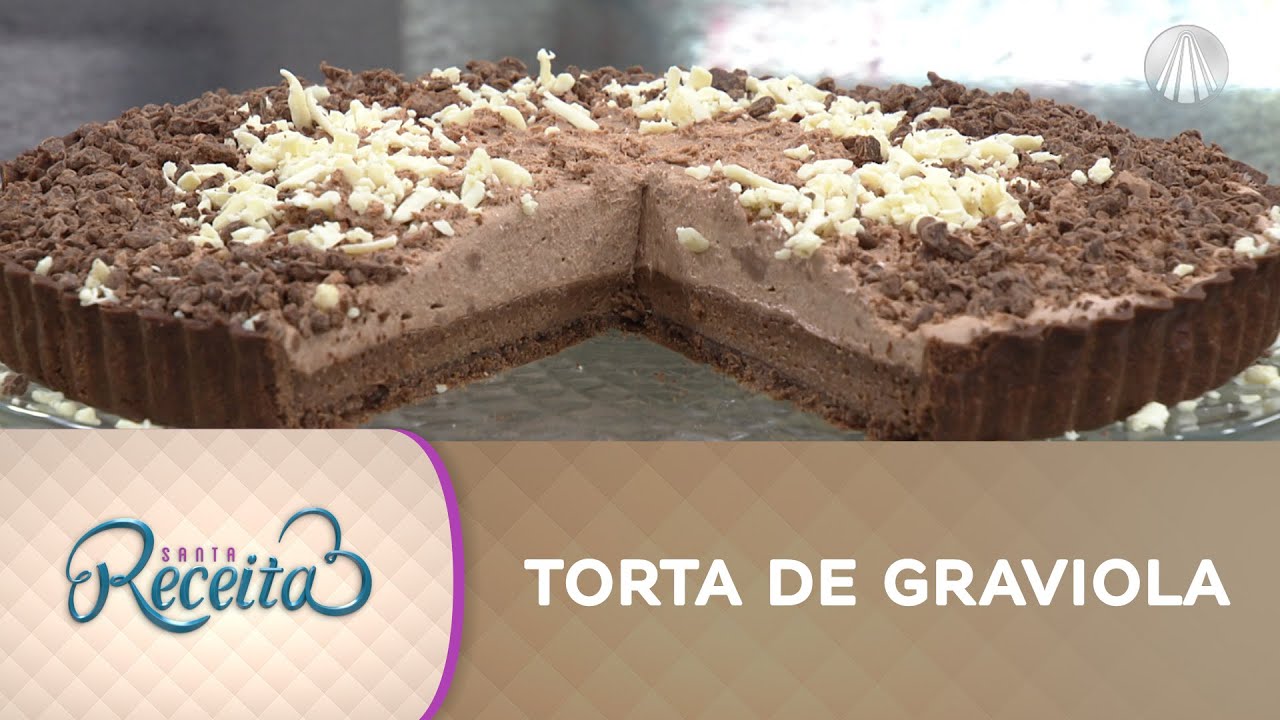 Aprenda a fazer uma torta saborosa de GRAVIOLA!