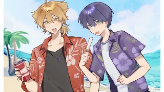 【にじさんじ人力】おつかれSUMMER【伏見ガク 剣持刀也】