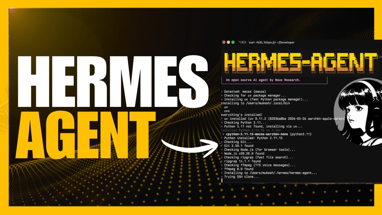 Hermes Agent The 24/7 Self-Evolving AI Agent!