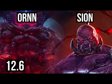 ORNN vs SION (TOP) | 7/1/17, 1600+ games, 1.0M mastery, Rank 10 Ornn | EUW Grandmaster | 12.6