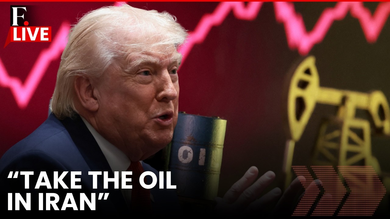 Trump LIVE: Trump Threatens To "Take the Oil In Iran" | Kharg Island In Focus As US Troops Deploy