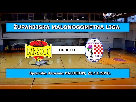 ŽMNL, 10. kolo: CRNICA II - BANZOGO FUTSAL 1:3, 23.12.2018.