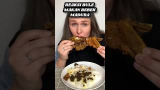 Download lagu REACTION OF FOREIGNERS EATING MADURA DUCK FOR THE FIRST TIME IN INDONESIA mp3
