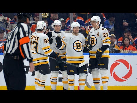 Game Highlights: Boston Bruins at Edmonton Oilers