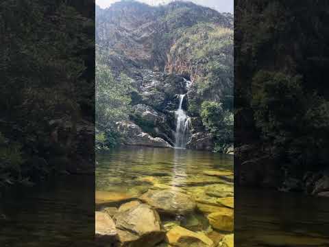 Cachoeira do Gavião🦅 Santana do Riacho MG. #viral #natureza #trilha
