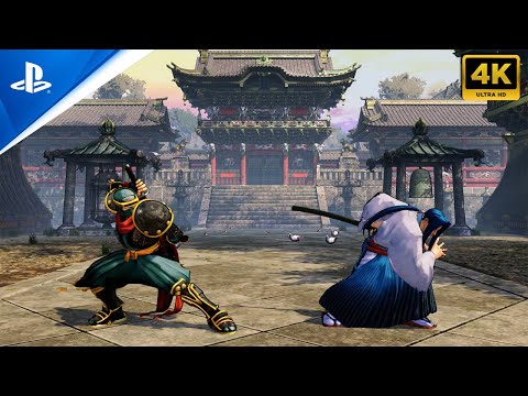 HANZO vs UKYO | Ninja Stealth vs Elegant Iaijutsu - Samurai Shodown PS5 Pro 4K 60FPS HDR