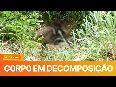 C0RP0 foi encontrada em área de difícil acesso