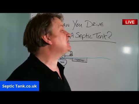 1st YouTube video about how much weight can drive over a septic tank