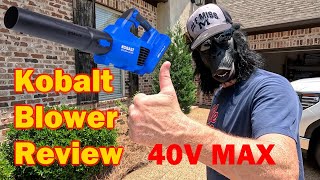 Kobalt 40V Max Blower