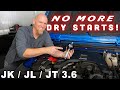 STOP Dry Starting your Pentastar 3.6!!