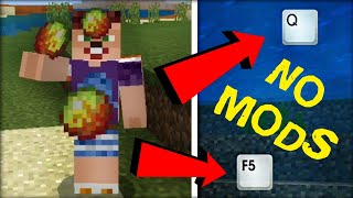 КАК ПОЛУЧИТЬ КНОПКИ F5 И Q В MINECRAFT PE 1.5.0.10 | ЛАЙФХАКИ ПО MINECRAFT PE | БЕЗ МОДОВ!