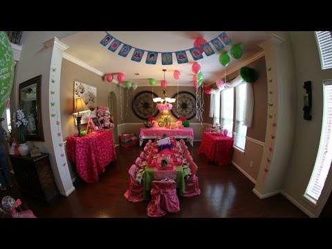 Spa Birthday Party for my 6 year old Princess.